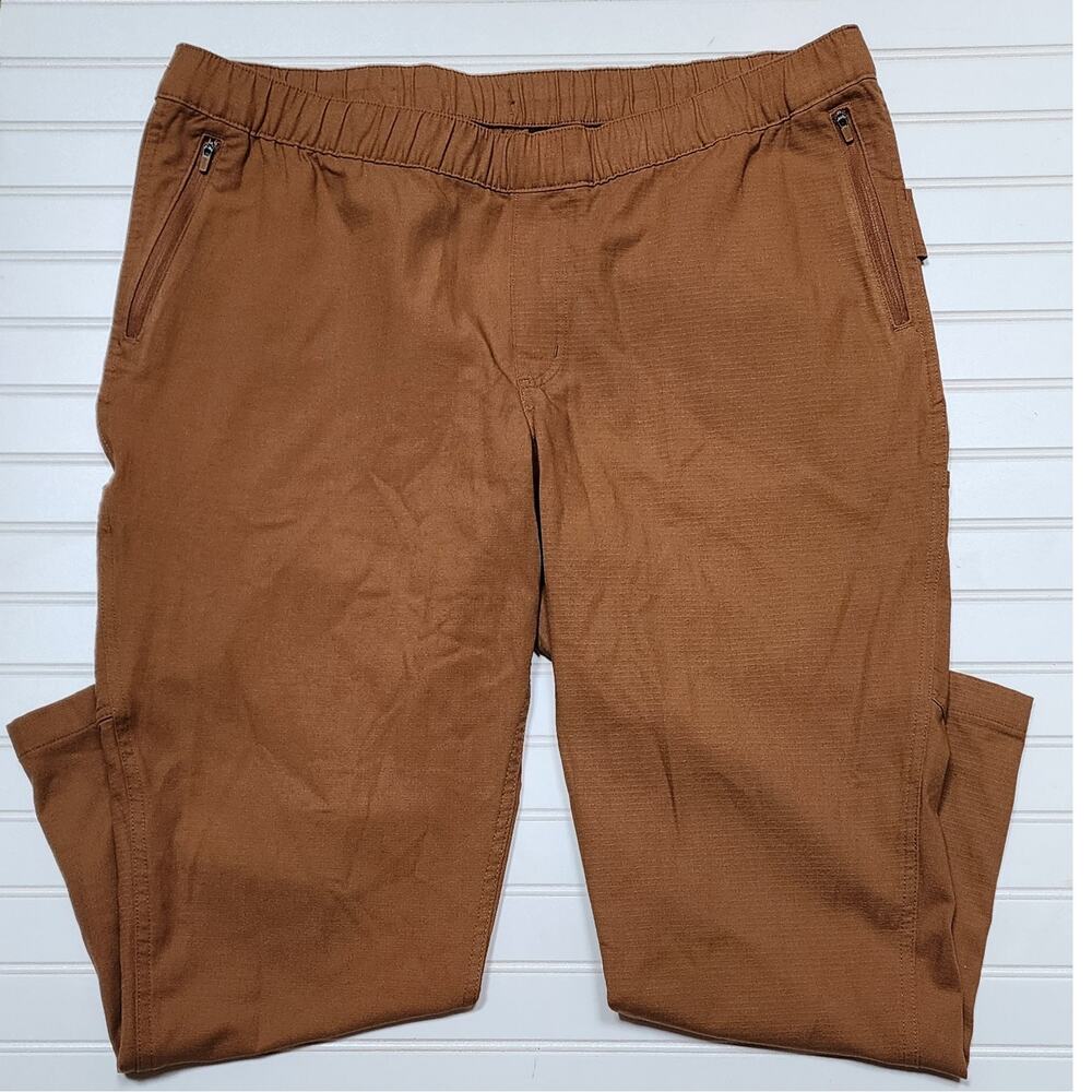 NWT Carhartt Women's Relaxed Fit Force Ripstop Work Pants Size XL (16-18) Brown